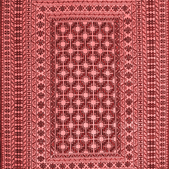 Machine Washable Persian Red Traditional Rug, wshtr2392red