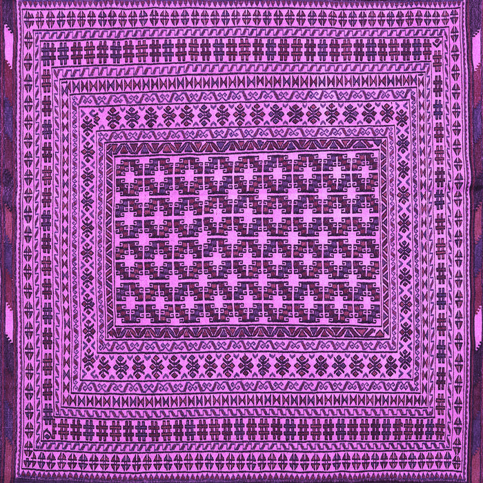 Square Persian Purple Traditional Rug, tr2392pur