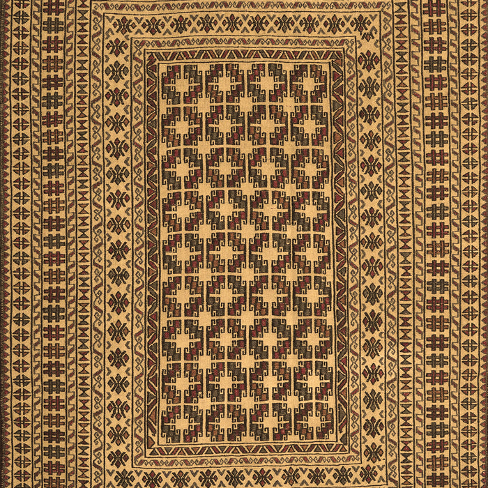 Machine Washable Persian Brown Traditional Rug, wshtr2392brn