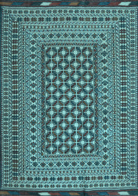 Persian Light Blue Traditional Rug, tr2392lblu