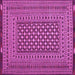 Square Persian Pink Traditional Rug, tr2392pnk
