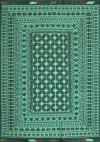 Persian Turquoise Traditional Rug, tr2392turq