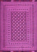 Machine Washable Persian Pink Traditional Rug, wshtr2392pnk