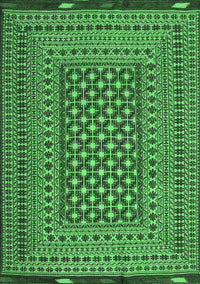 Persian Emerald Green Traditional Rug, tr2392emgrn