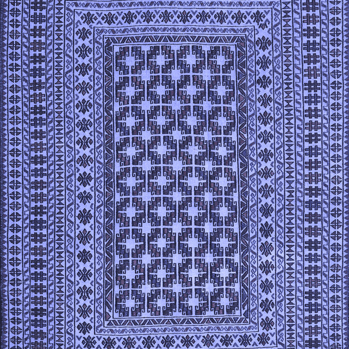 Machine Washable Persian Blue Traditional Rug, wshtr2392blu