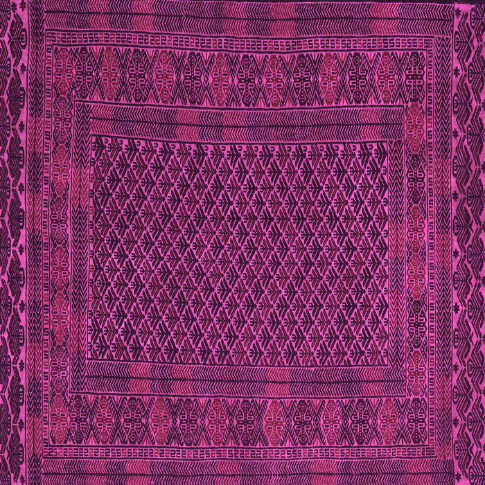 Square Persian Pink Traditional Rug, tr2393pnk