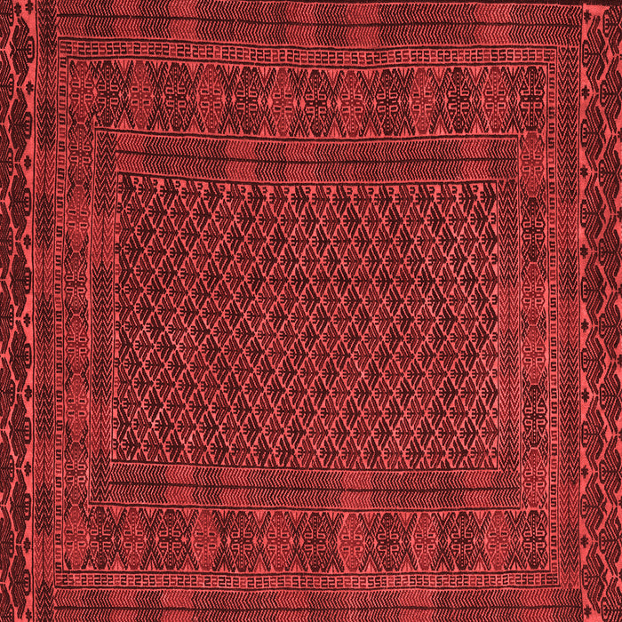 Machine Washable Persian Red Traditional Rug, wshtr2393red