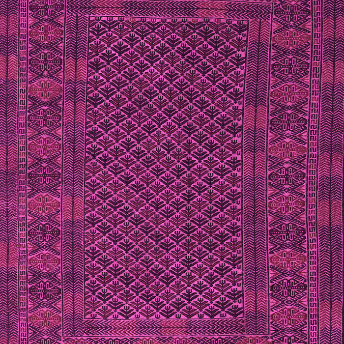 Machine Washable Persian Pink Traditional Rug, wshtr2393pnk