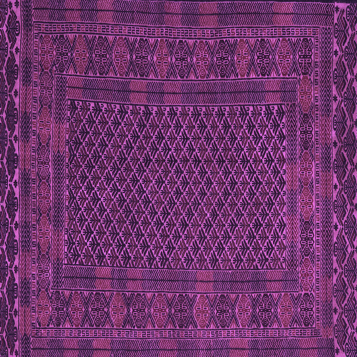Square Persian Purple Traditional Rug, tr2393pur