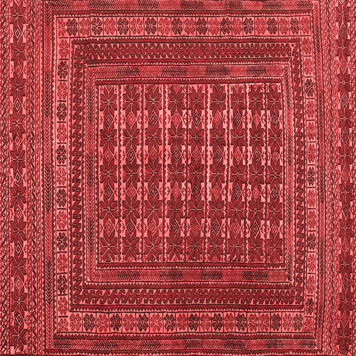 Machine Washable Southwestern Red Country Rug, wshtr2394red