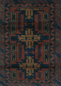 Persian Light Blue Traditional Rug, tr2395lblu