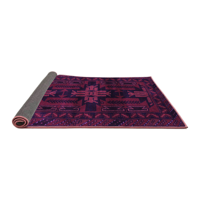 Sideview of Persian Purple Traditional Rug, tr2395pur