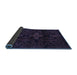 Sideview of Persian Blue Traditional Rug, tr2395blu