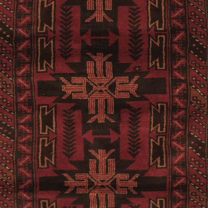 Machine Washable Persian Brown Traditional Rug, wshtr2395brn