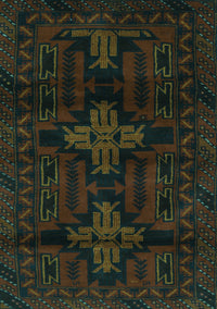 Persian Turquoise Traditional Rug, tr2395turq