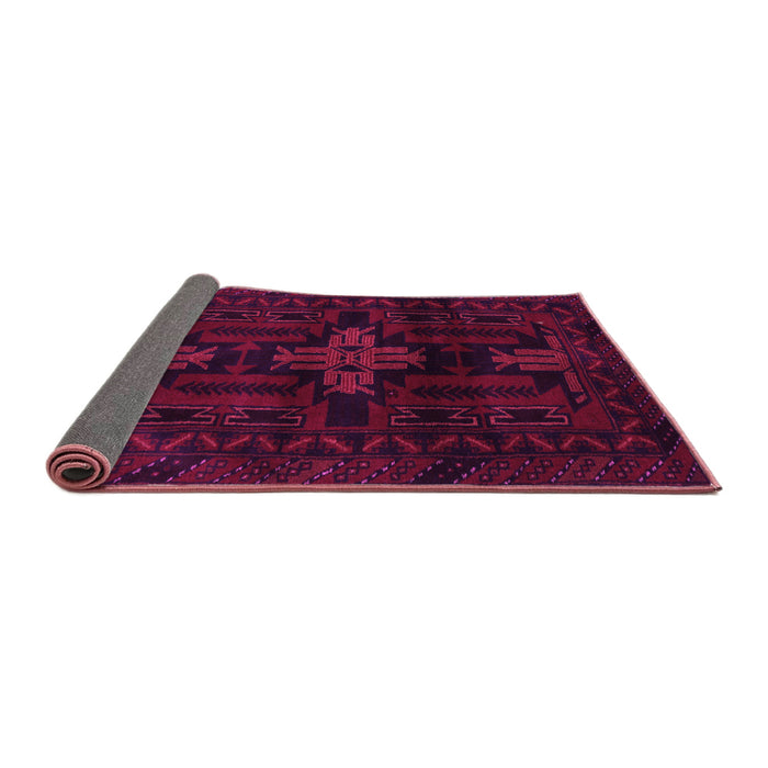 Sideview of Persian Pink Traditional Rug, tr2395pnk