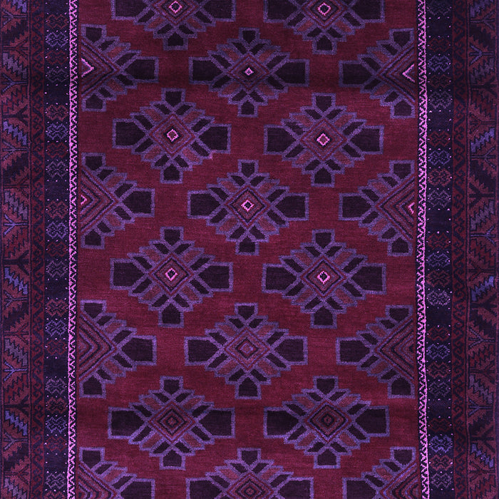 Machine Washable Southwestern Purple Country Area Rugs, wshtr2396pur