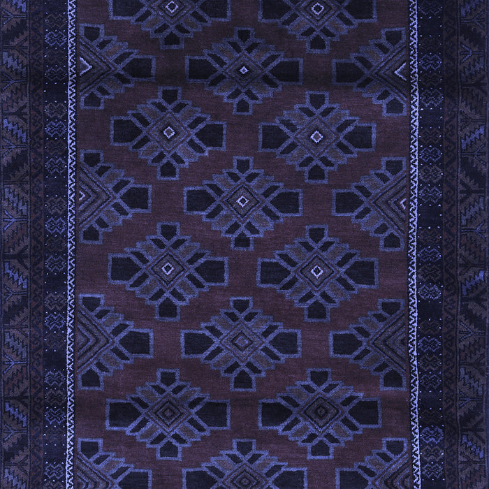 Southwestern Blue Country Rug, tr2396blu