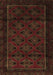 Southwestern Brown Country Rug, tr2396brn