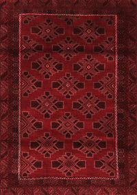 Southwestern Red Country Rug, tr2396red