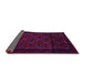 Sideview of Southwestern Pink Country Rug, tr2396pnk