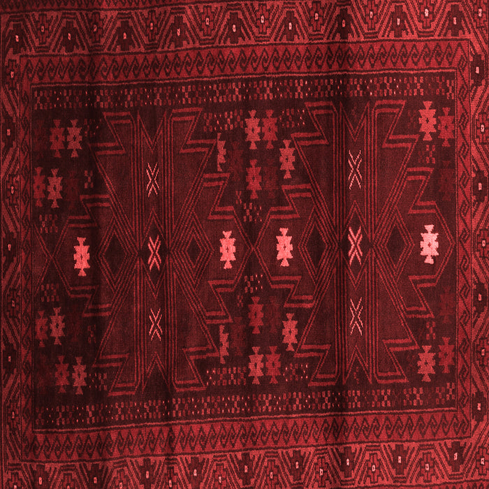 Machine Washable Persian Red Traditional Rug, wshtr2397red