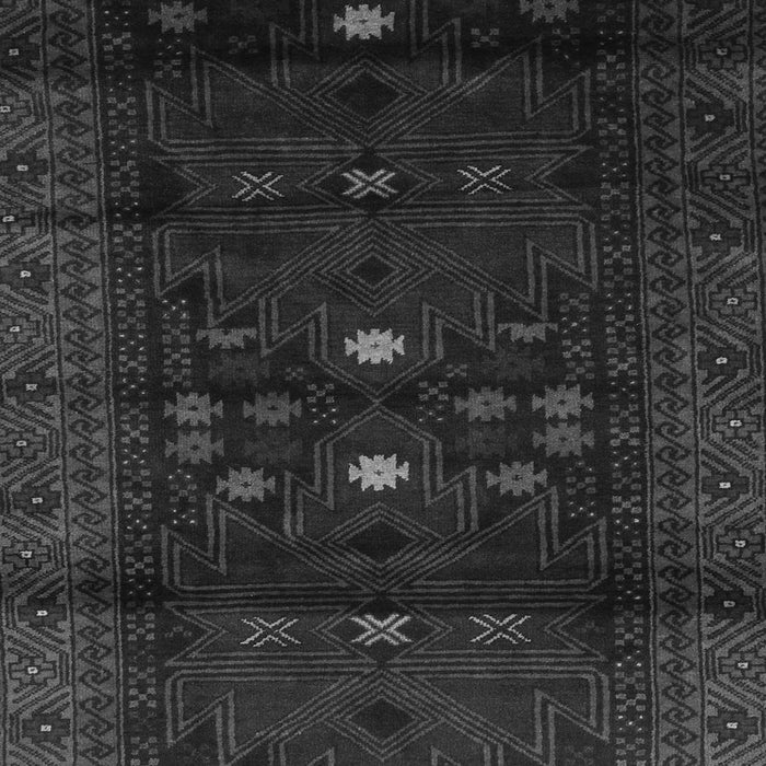 Serging Thickness of Machine Washable Persian Gray Traditional Rug, wshtr2397gry