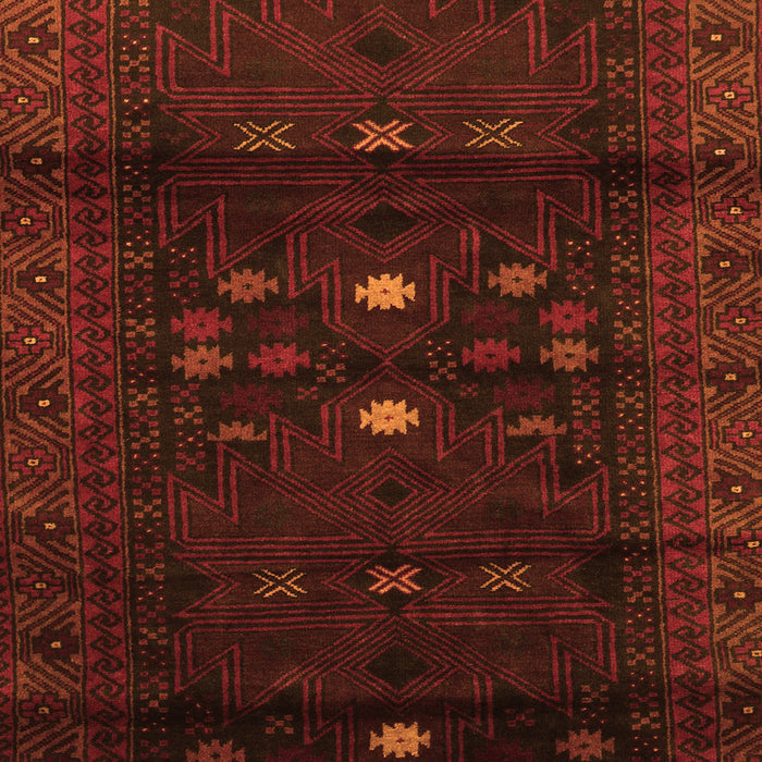 Persian Orange Traditional Rug, tr2397org