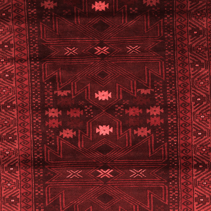 Machine Washable Persian Red Traditional Rug, wshtr2397red
