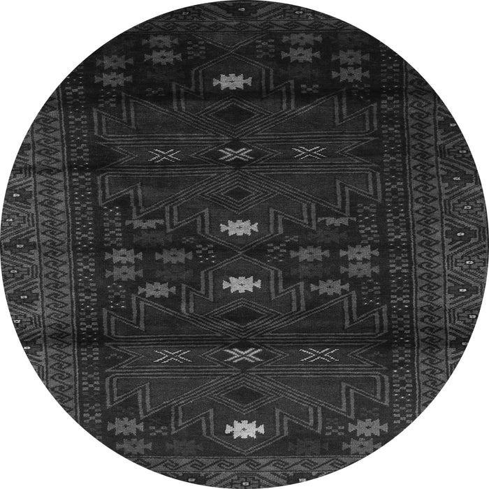 Square Persian Gray Traditional Rug, tr2397gry