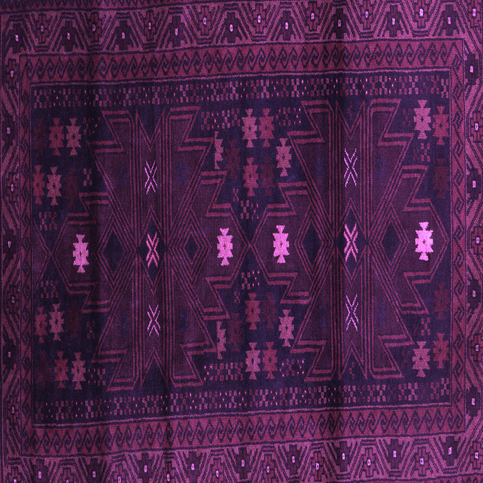 Square Machine Washable Persian Purple Traditional Area Rugs, wshtr2397pur