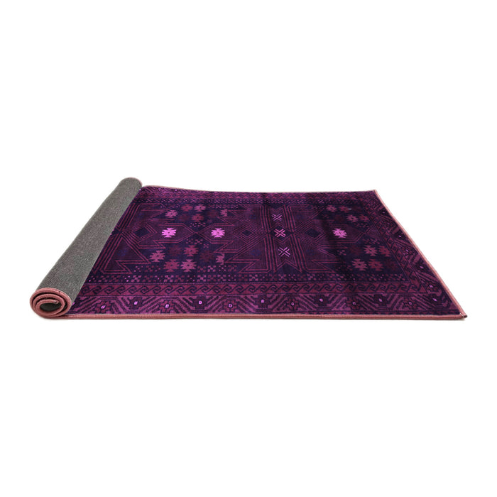 Sideview of Persian Purple Traditional Rug, tr2397pur