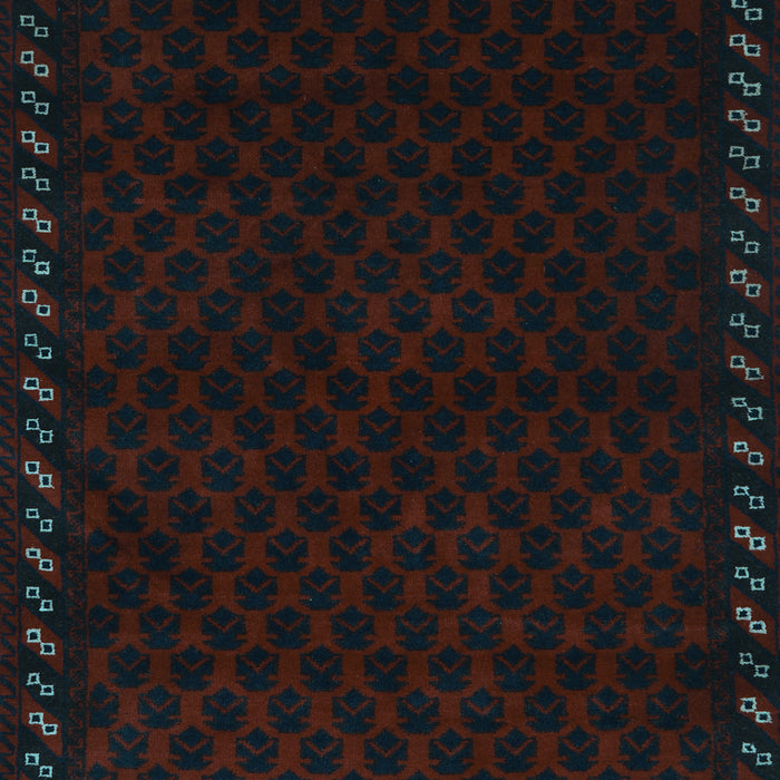 Southwestern Light Blue Country Rug, tr2398lblu