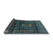 Sideview of Persian Light Blue Traditional Rug, tr2399lblu