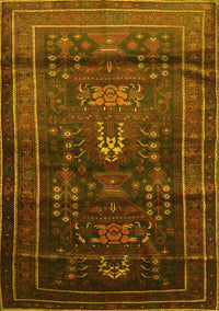 Persian Yellow Traditional Rug, tr2399yw