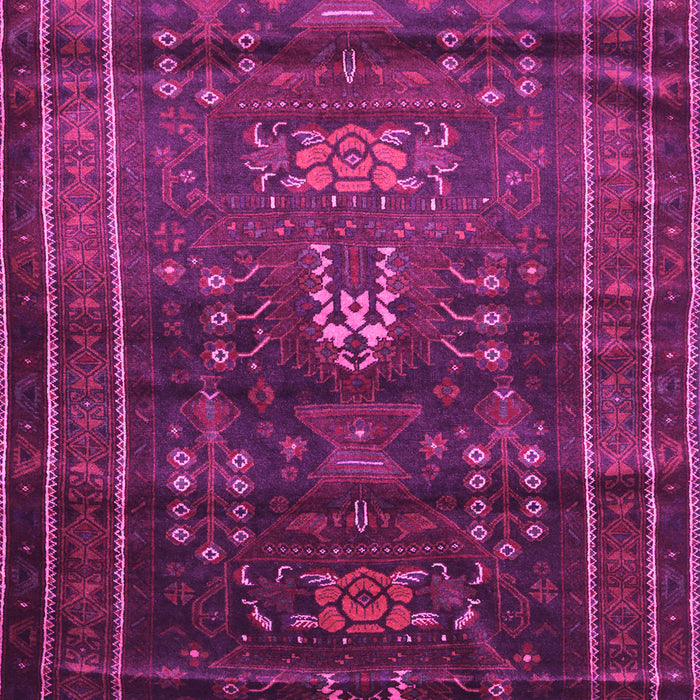 Machine Washable Persian Pink Traditional Rug, wshtr2399pnk