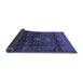 Sideview of Persian Blue Traditional Rug, tr2399blu