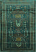 Persian Turquoise Traditional Rug, tr2399turq
