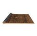 Sideview of Persian Brown Traditional Rug, tr2399brn