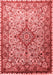 Medallion Red Traditional Area Rugs