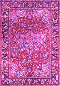 Medallion Pink Traditional Rug, tr23pnk