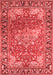 Medallion Red Traditional Area Rugs