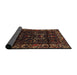 Sideview of Traditional Red Persian Rug, tr2400