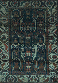 Persian Light Blue Traditional Rug, tr2400lblu
