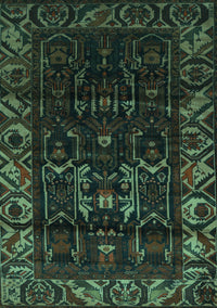 Persian Turquoise Traditional Rug, tr2400turq