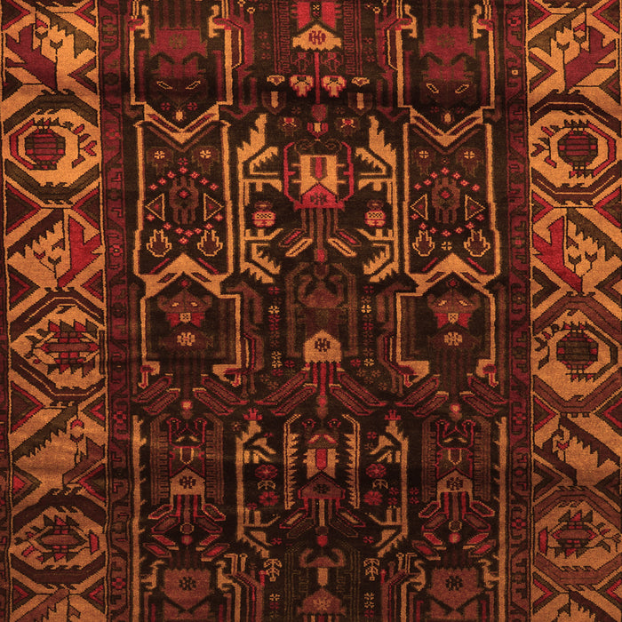 Persian Orange Traditional Rug, tr2400org