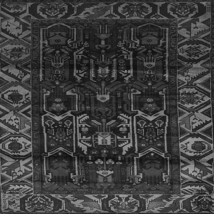 Serging Thickness of Persian Gray Traditional Rug, tr2400gry