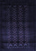 Southwestern Blue Country Rug, tr2401blu