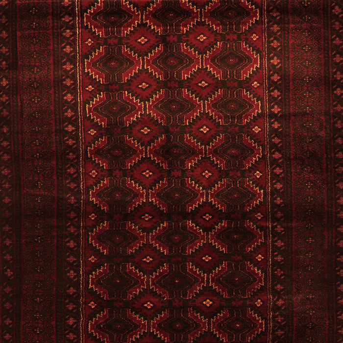 Southwestern Orange Country Rug, tr2401org