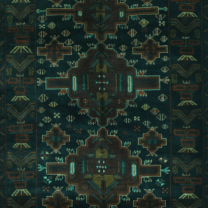Persian Turquoise Traditional Rug, tr2402turq